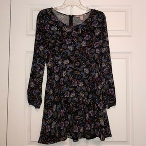 Floral Long Sleeve Dress